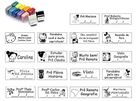 CARIMBOS PERSONALIZADOS